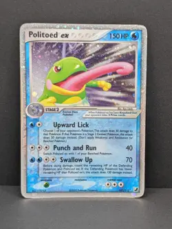 Politoed ex 107/115 Unseen Forces Holo Ultra Rare Pokemon TCG Nintendo HP - Image 1