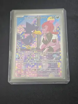 Team Rocket's Murkrow 200/182 Sv10: Destined Rivals Holo Pokemon TCG Near Mint - Image 2