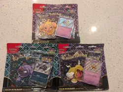 Pokemon TCG Scarlet & Violet Paldean Fates Sticker Collection Set Sealed Set 3 - Image 1