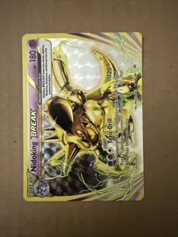 Pokemon TCG Nidoking BREAK 46/108 Evolutions Holo NM - Image 1