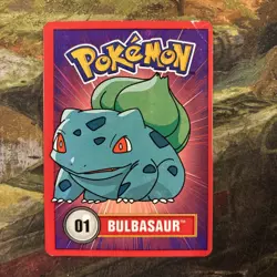 1998 Nintendo Pokemon Promo Edition Bulbasaur #01 - Image 1