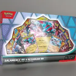 Pokemon TCG: Salamence ex & Reshiram ex Premium Collection In Hand Vhtf - Image 2