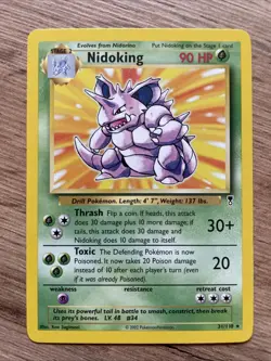 Pokemon Nidoking TCG Legendary Collection Regular 31/110 - Image 1