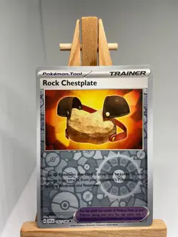 Rock Chestplate - Reverse Holo - Scarlet & Violet 192/198 - MINT - Pokemon - Image 1