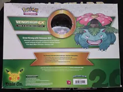 Pokemon TCG Venusaur EX Red & Blue Collection Box - 2016 - Pokemon 20th - SEALED - Image 2