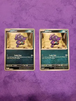 Sable Eye Phantasmal Flames Prerelease Playset X2 1 Reverse 1 Non Pokemon Nm - Image 1