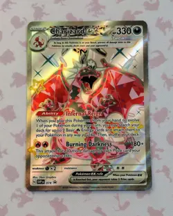 Charizard ex #074 Pokemon Scarlet & Violet Promo 2024 NM - Image 1