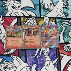Pokemon Charizard Ex promo 161 w/ Charmeleon and Charmander Cosmos Holo NM - Image 1