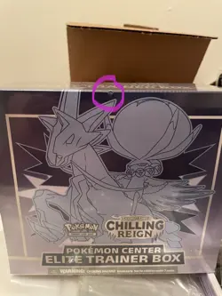 Chilling Reign ERROR Elite Trainer Box Pokemon Center Exclusive X2 ETB & X2 PACK - Image 3