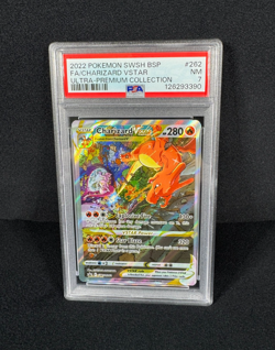 2022 Pokemon Charizard VSTAR UPC Full Art Black Star Promo 2022 #262 PSA 7 NM - Image 1