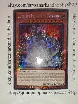Yugioh Ultimate Conductor Tyranno (Platinum Secret Rare) RA04-EN287 - Image 1