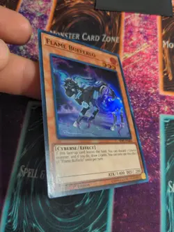Yu-Gi-Oh! Flame Bufferlo SDPL-EN004 1st Edition Super Rare NM - Image 2