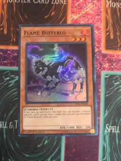 Yu-Gi-Oh! Flame Bufferlo SDPL-EN004 1st Edition Super Rare NM a1/ - Image 1
