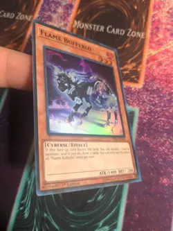 Yu-Gi-Oh! Flame Bufferlo SDPL-EN004 1st Edition Super Rare NM a1/ - Image 2