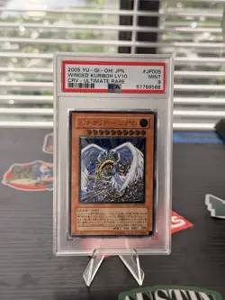 PSA 9 Winged Kuriboh LV10 CRV-JP005 Ultimate Rare Yu-Gi-Oh - Image 1