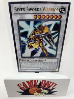 YuGiOh Seven Swords Warrior JUMP-EN047 Limited Edition Ultra Rare NM - Image 1