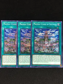 YUGIOH MAGICAL CITADEL OF ENDYMION DASA-EN055 1ST SECRET X3 - Image 1