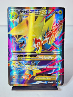 M Manectric EX 24a/119 Pokemon TCG XY Phantom Forces Full Art Card - Image 1