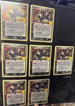 Pokemon TCG Greninja Gold Star - SWSH144 Celebrations (7)Promo Cards W Swirl - Image 1