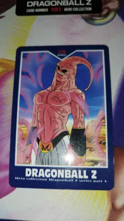 Carte 326 Dragon Ball Z Hero Collection Part 4 card Buu - Image 1