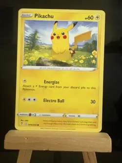 PIKACHU - 49/203 Evolving Skies NM - Regular Common - Pokemon TCG Card - Image 1