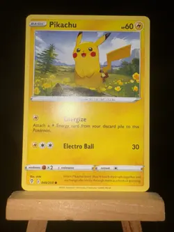 PIKACHU - 49/203 Evolving Skies NM - Regular Common - Pokemon TCG Card - Image 4
