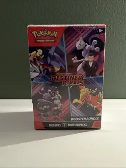 Pokemon TCG Destined Rivals Booster Bundle Sealed 2025 Card - Image 1