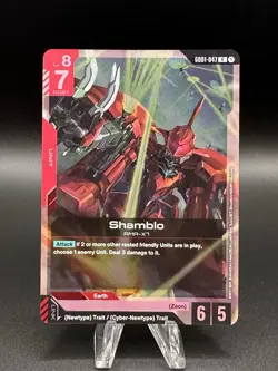Shamblo (GD01-047) (NM) - Gundam Card Game - Newtype Rising (ENG) - Image 1