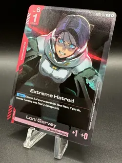 Extreme Hatred (GD01-112) (NM) - Gundam Card Game - Newtype Rising (ENG) - Image 3