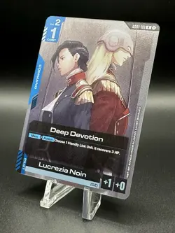 Deep Devotion (GD01-101) (NM) - Gundam Card Game - Newtype Rising (ENG) - Image 3
