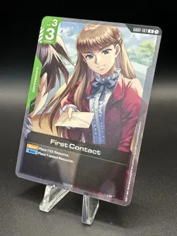 First Contact (GD01-107) (NM) - Gundam Card Game -Newtype Rising (ENG) - Image 3