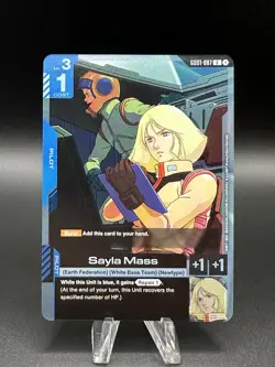 Sayla Mass (GD01-087) (NM) - Gundam Card Game - Newtype Rising (ENG) - Image 1