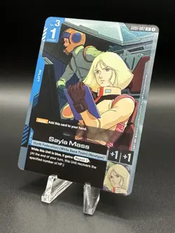 Sayla Mass (GD01-087) (NM) - Gundam Card Game - Newtype Rising (ENG) - Image 3