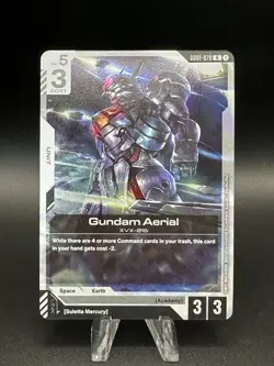 Gundam Aerial (GD01-070) (NM) - Gundam Card Game - Newtype Rising (ENG) - Image 1