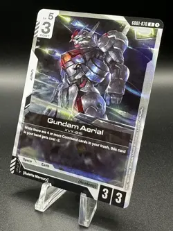 Gundam Aerial (GD01-070) (NM) - Gundam Card Game - Newtype Rising (ENG) - Image 3