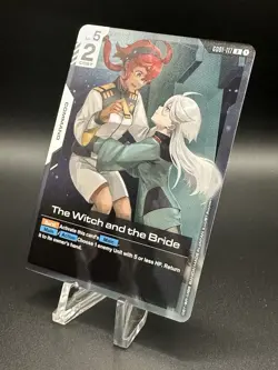 The Witch and the Bride (GD01-117) (NM) - Gundam Card Game -Newtype Rising (ENG) - Image 3