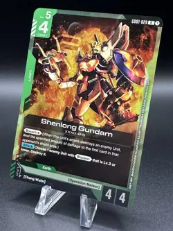 Shenlong Gundam (GD01-029) (NM) - Gundam Card Game - Newtype Rising (ENG) - Image 3