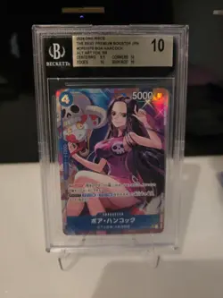 One Piece Card Game Boa Hancock OP01-078 the Best - Image 1