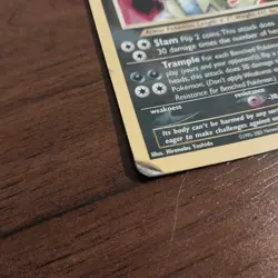 Pokemon TCG Tyranitar Holo Rare Card 12/75 Neo Discovery HP/Damaged Corner - Image 3