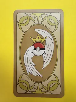 Pokemon Tarot Card Ampharos The Hermit IX Non-TCG English Parody NM - Image 3