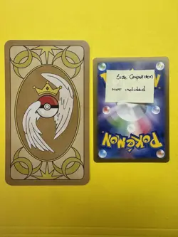 Pokemon Tarot Card Ampharos The Hermit IX Non-TCG English Parody NM - Image 4