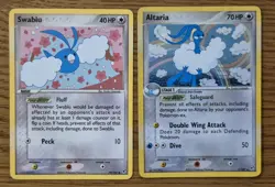 Pokemon Cards Swablu Altaria Set Ex Deoxys /107 Holo Rare - Image 1