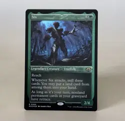 MTG Six - Etched Foil - MH3 NM - Image 1