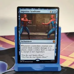 Impostor Syndrome MTG Marvel Spiderman Regular Mythic Rare (0034) - Image 1