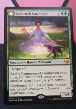 Avabruck Caretaker - Innistrad: Crimson Vow (VOW) - MYTHIC - NEAR MINT NM - MTG - Image 1