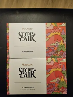 Flower Power Foil + Non-Foil Secret Lair Chaos Vault Magic the Gathering Bundle - Image 1