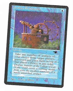 Magic the Gathering ~ MTG ~ 1x Drafna's Restoration ~ M/NM ~ Antiquities - Image 1