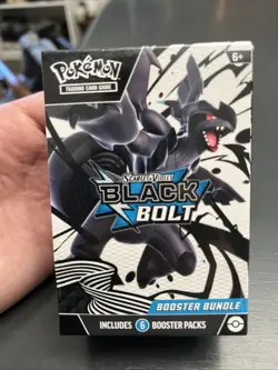 Pokemon TCG Scarlet and Violet Black Bolt Booster Bundle Sealed (FREE SHIPPING!) - Image 1