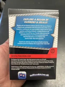 Pokemon TCG Scarlet and Violet Black Bolt Booster Bundle Sealed (FREE SHIPPING!) - Image 2