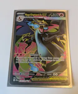 Mega Charizard X EX 109/094 Full Art Phantasmal Flames English Pokemon TCG - Image 2